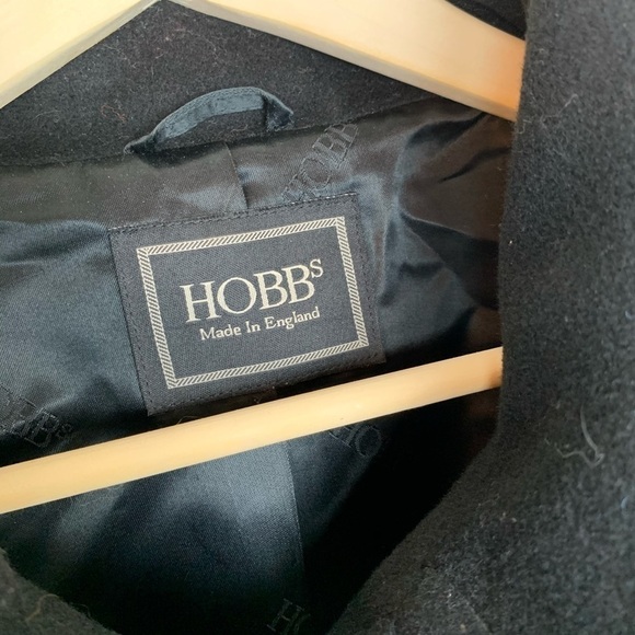 Hobbs Made in England Cashmere Blend Coat Size 10 - Picture 2 of 12